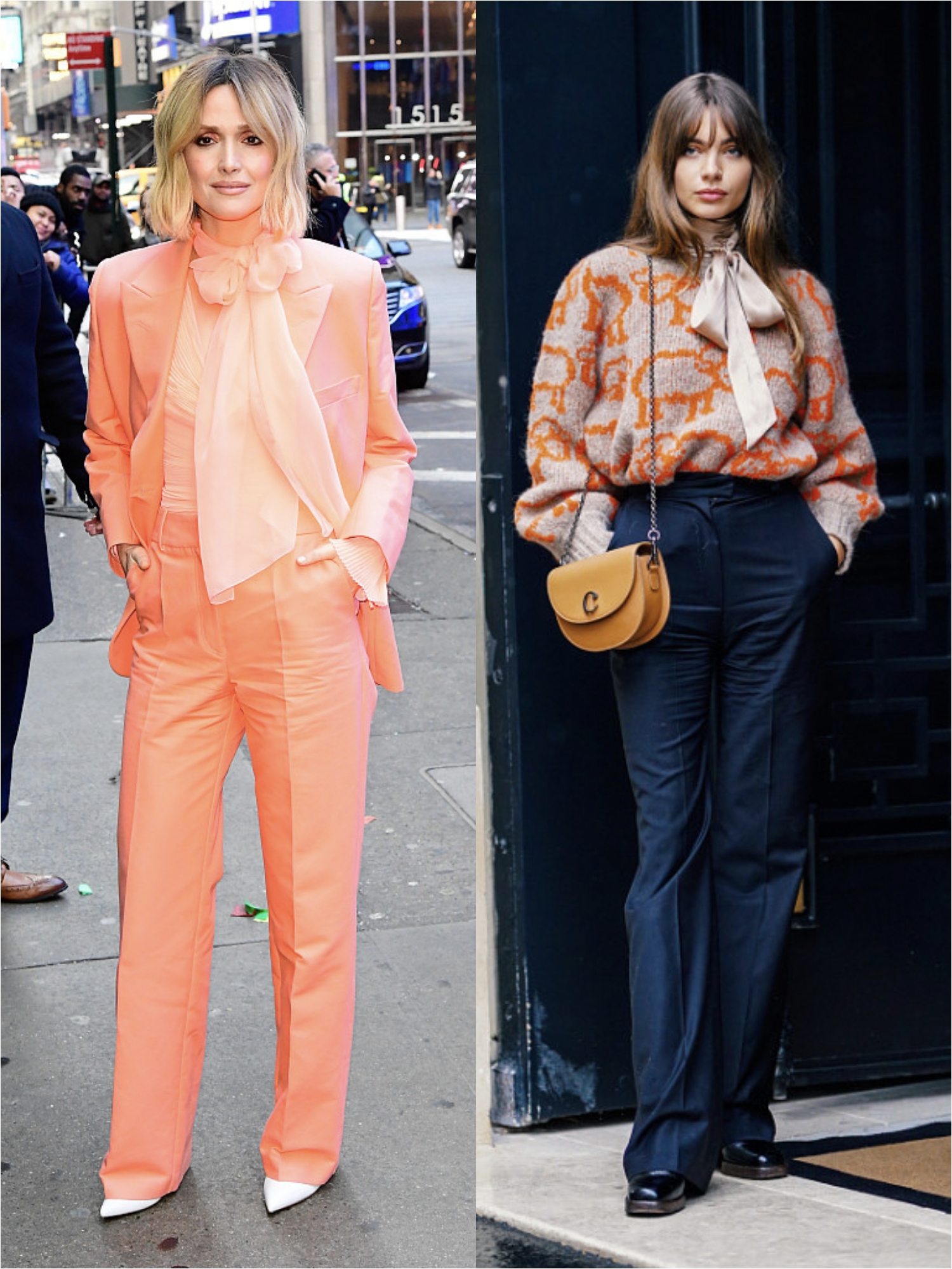 经典百搭减龄优雅时尚个性丝巾,潮流搭配冬天丝巾这样系很洋气