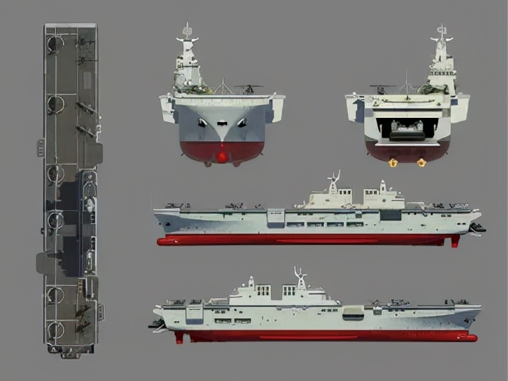 075和独岛对比,中国两栖攻击舰vs日本两栖攻击舰