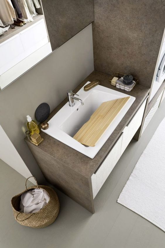 日本卫生间小洗手池,卫生间适合装洗衣池