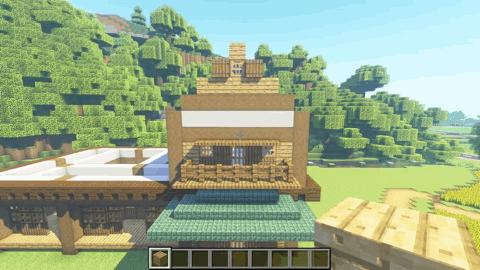 我的世界建筑方块的用法,我的世界mc建筑教程简单易做