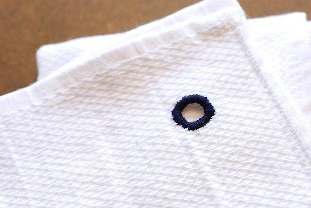 毛巾破了怎么勾边,毛巾破了一个洞怎么办