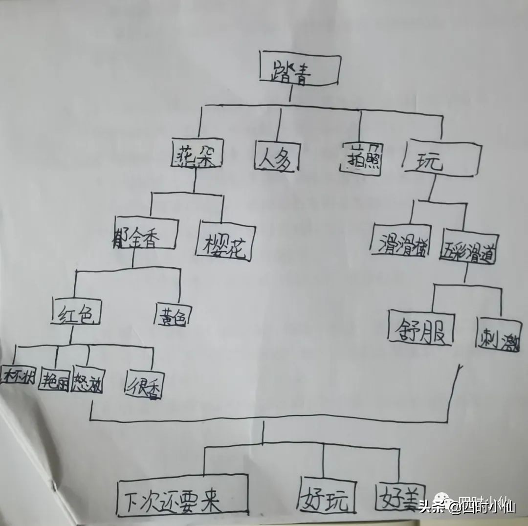 孩子写作文思路乱用思维导图,思维导图教小孩写作文