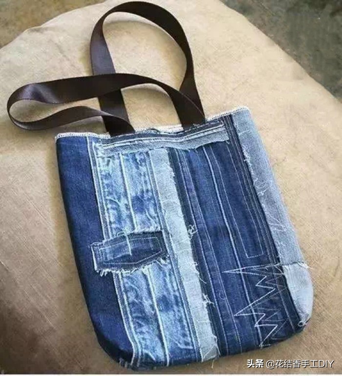 旧牛仔裤改造手工制作大全,旧牛仔裤不要扔教你废物大改造