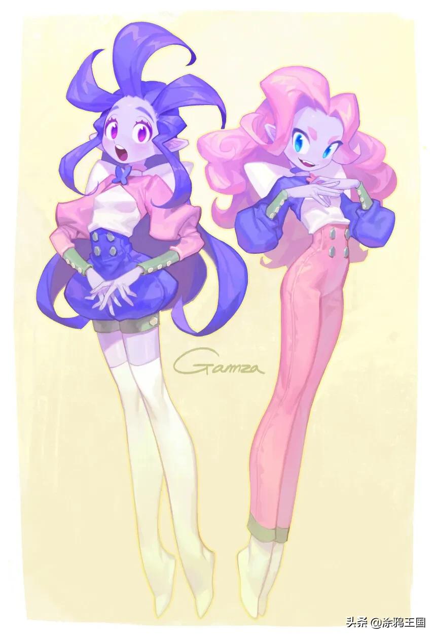 LEEMK,GAMZA/贯彻爱与真实的邪恶|插画分享