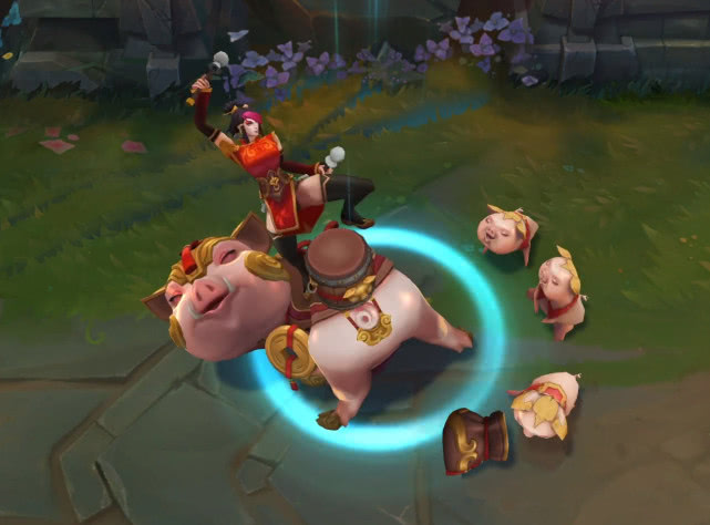 lol2019猪年限定皮肤vn至臻,vn猪年皮肤至臻原画图片