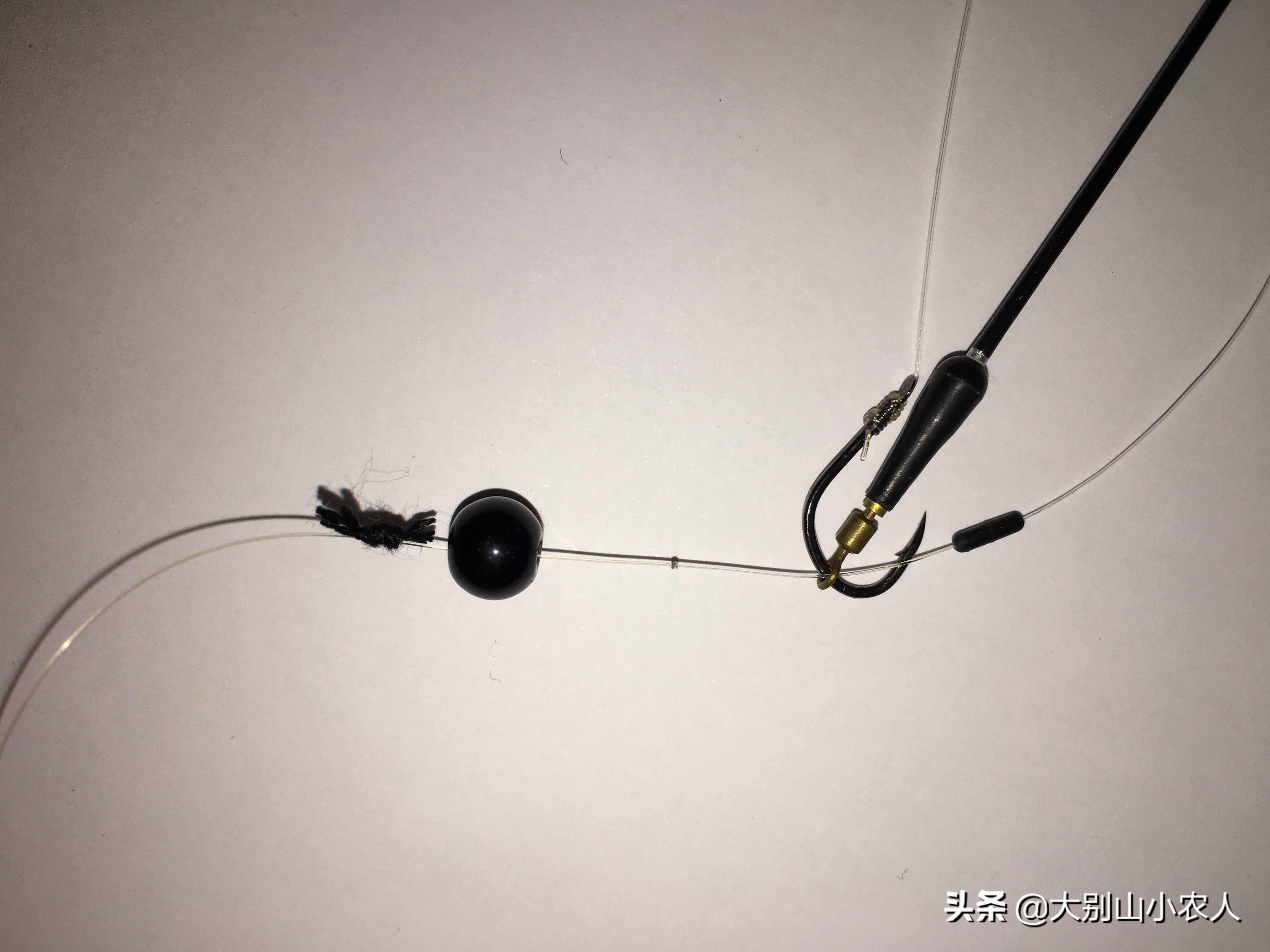 手竿能钓所有鱼种的调漂方法,手竿免调漂滑漂钓法