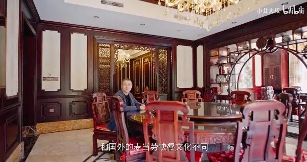 杭州红木家具别墅,杭州中式豪宅红木