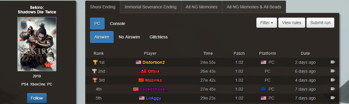 史上最牛逼的游戏速通,史上最强游戏速通