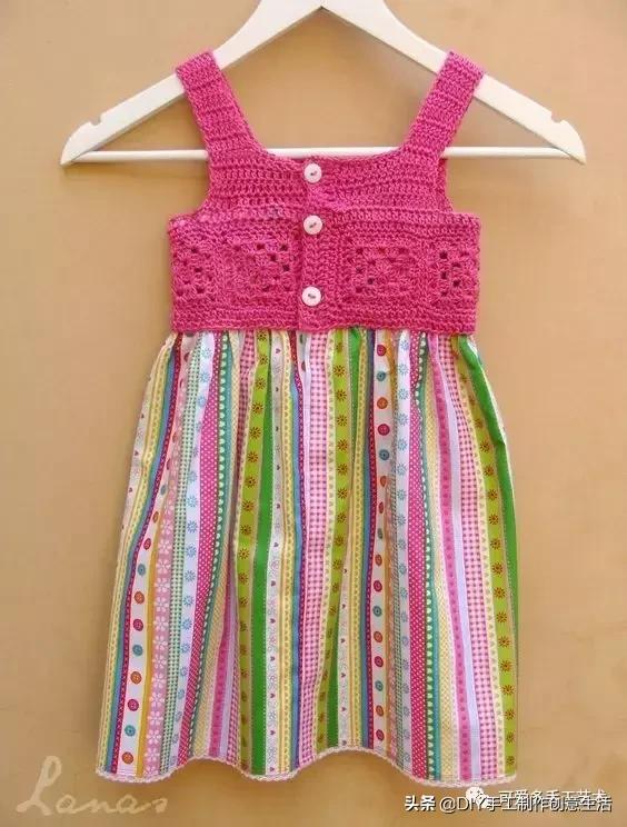 布艺手工制作蓬蓬裙,钩织裙子视频