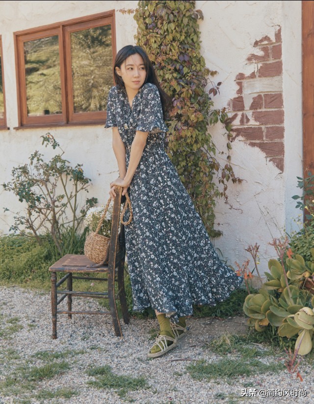 韩星孔孝真代言品牌ThursdayIsland，完美演绎波西米亚风格穿搭