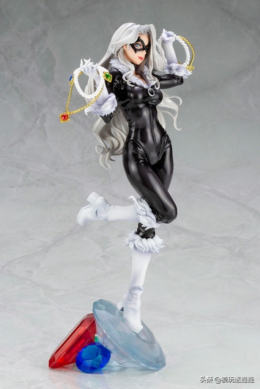 漫威蜘蛛侠黑猫手办,漫威手办shf2099