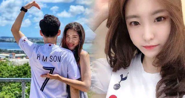 孙兴慜女友是谁,韩国足球明星孙兴慜女友
