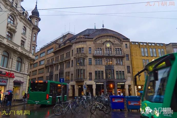 瑞士巴塞尔地图,巴塞尔是瑞士大都市