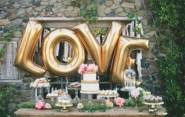 网红气球布置场景,网红生日气球布置