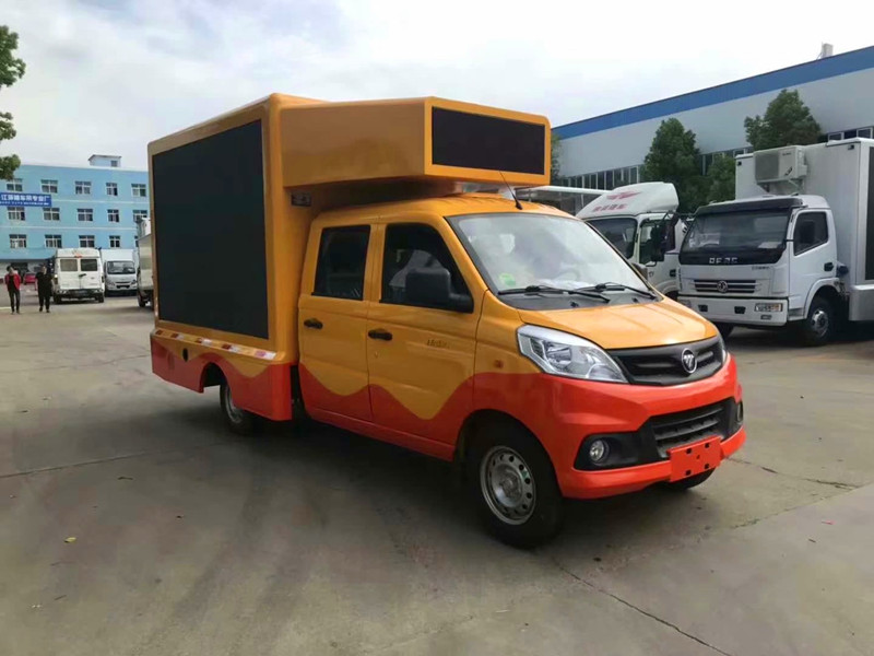 led彩屏广告车价格,led广告车价格表