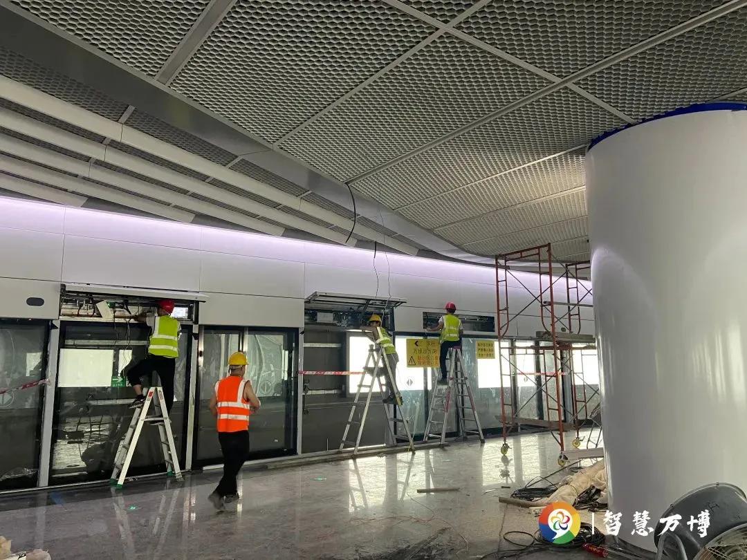 南村万博18号线走到7号线要走多远,南村万博地铁最新消息