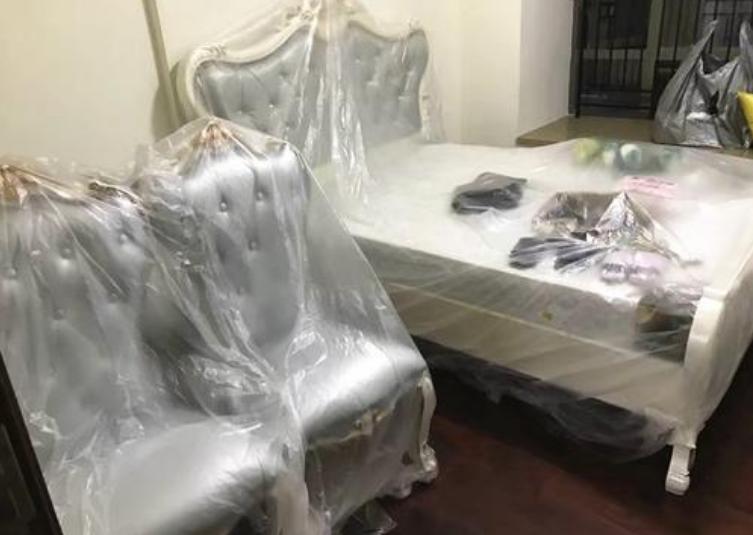 喷涂防尘遮蔽膜,装修家用防灰尘塑料防尘膜加厚