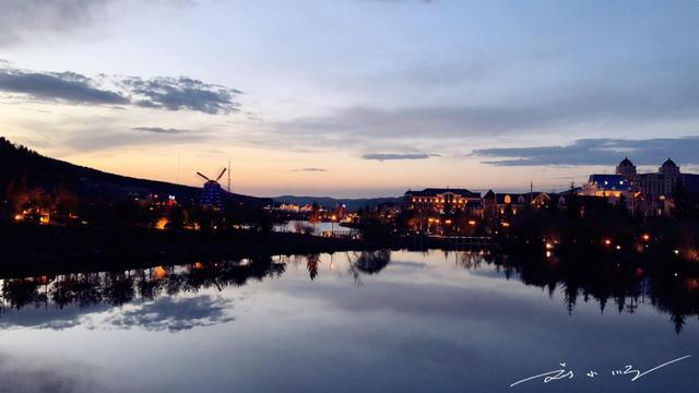 内蒙古呼和浩特夜景,内蒙古满洲里夜景