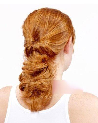 创意马尾扎法,高马尾扎发简单又好看发量多