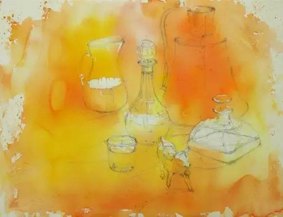 初学者结构素描步骤,酒杯素描绘画步骤