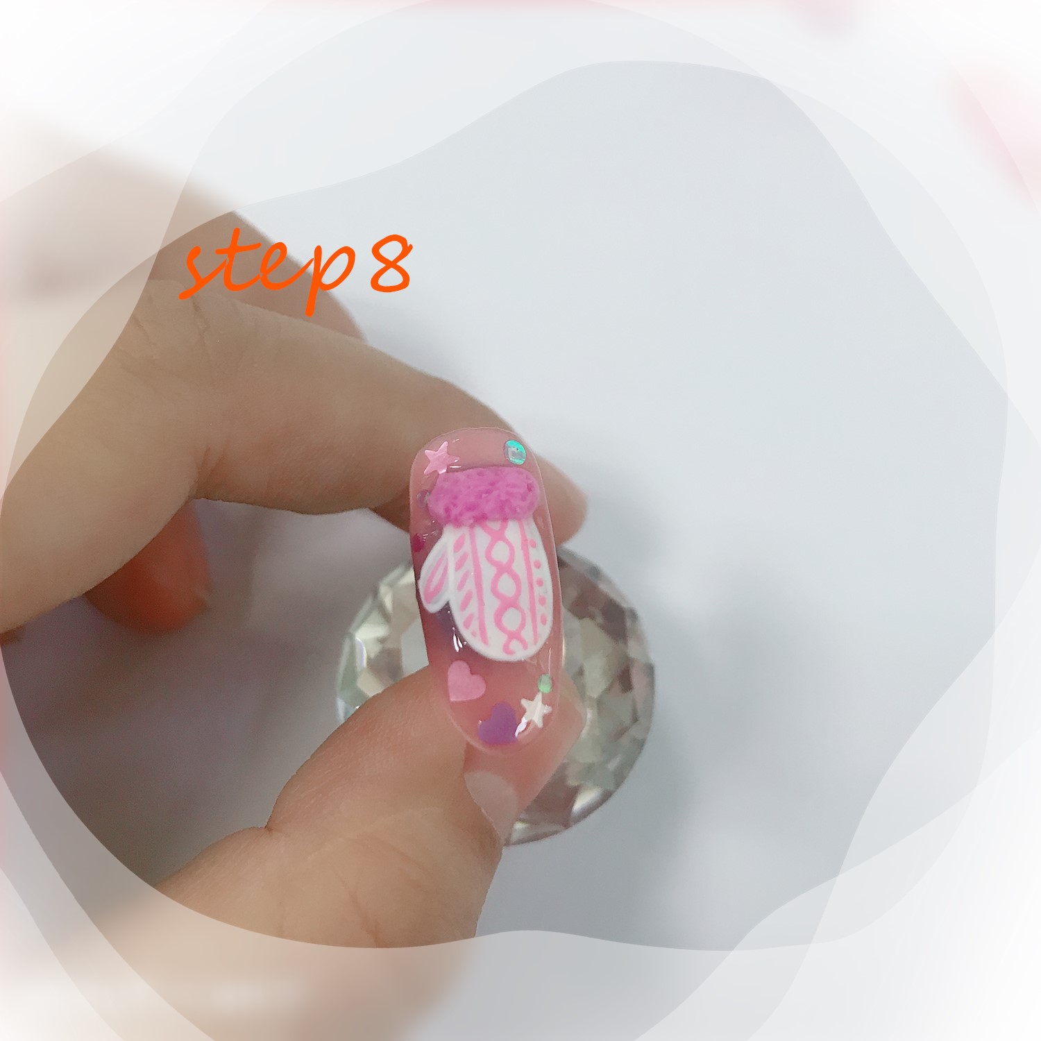 可爱又时髦的毛衣美甲教程，是时候给你的指尖换上“冬装”啦！