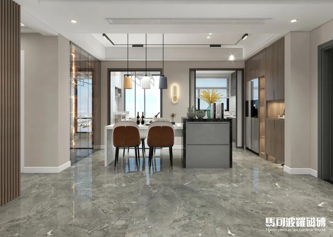 冬季轻奢风格美宅图片,182平轻奢美宅尽享静谧韶光