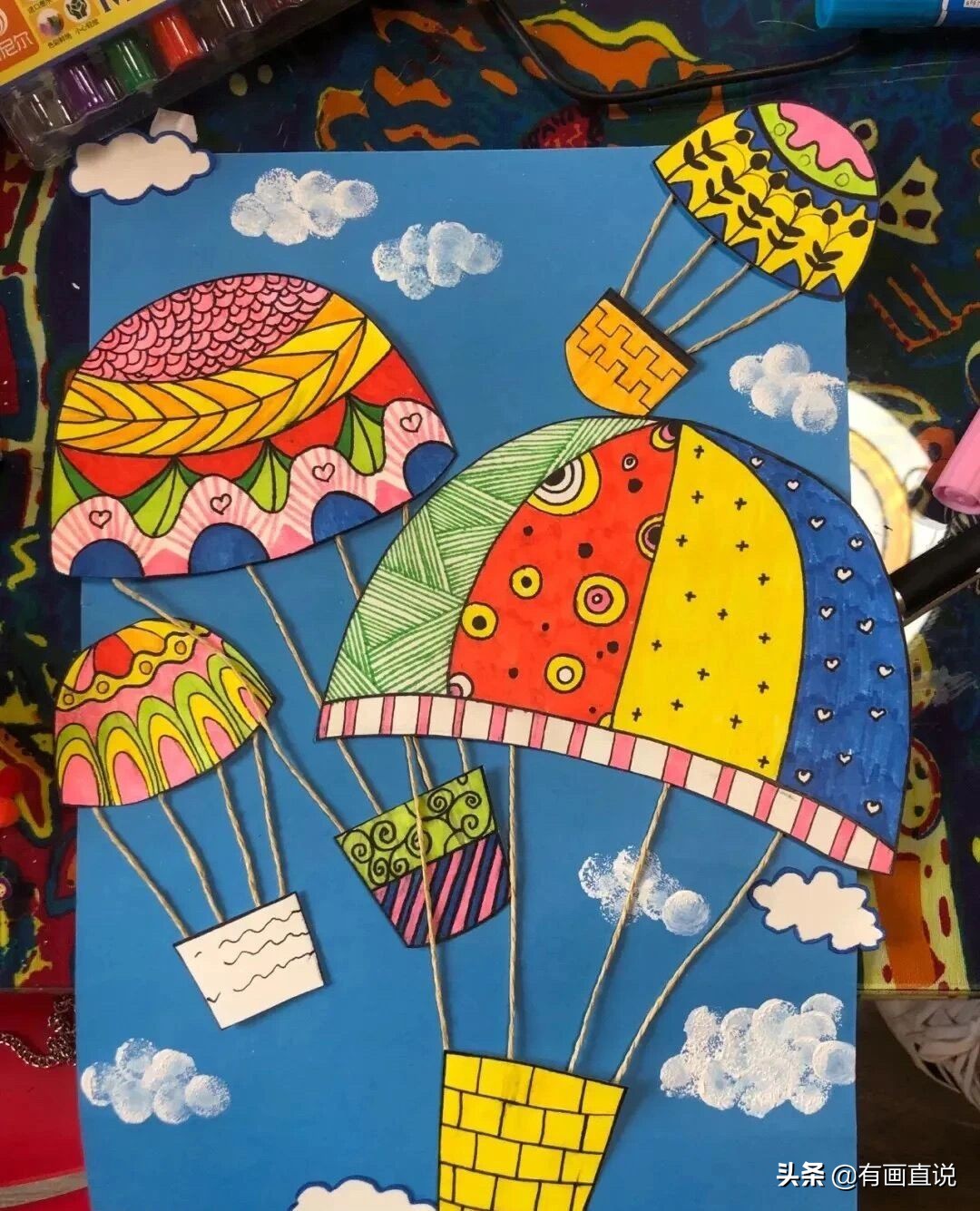 儿童创意画9-12岁,儿童创意画7-8岁创意画入门教程