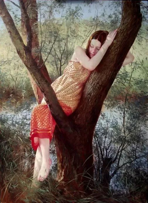 喀拉刨柯油画作品欣赏,瑞典油画人物画