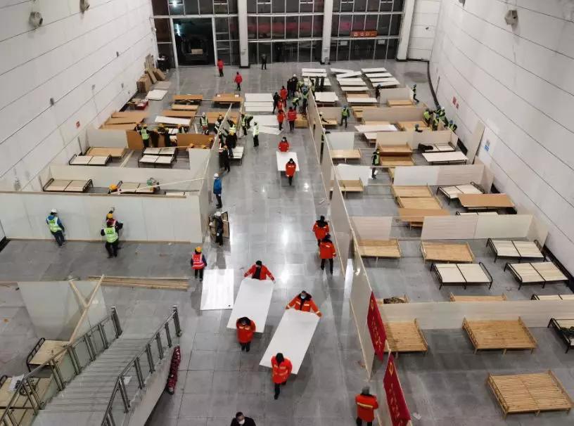 武汉再建19个方舱医院,与时间赛跑为武汉加油