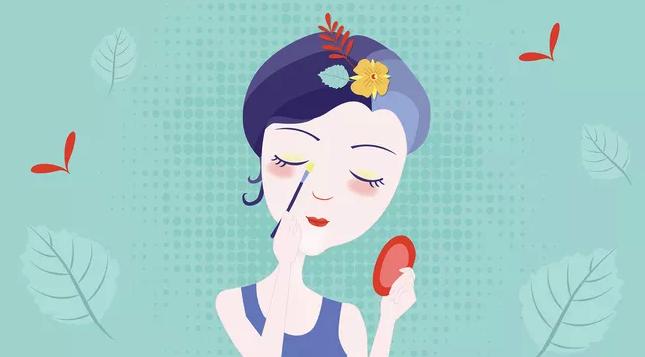 怎么画运动风美妆图片,闪耀光泽底妆怎么画