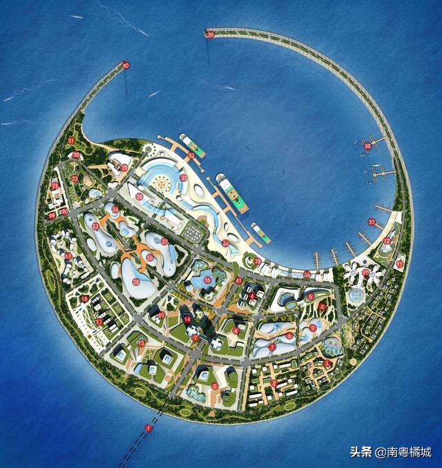 中国南海在建新人工岛,不是恒大的海花岛,占海总面积约6889.8亩