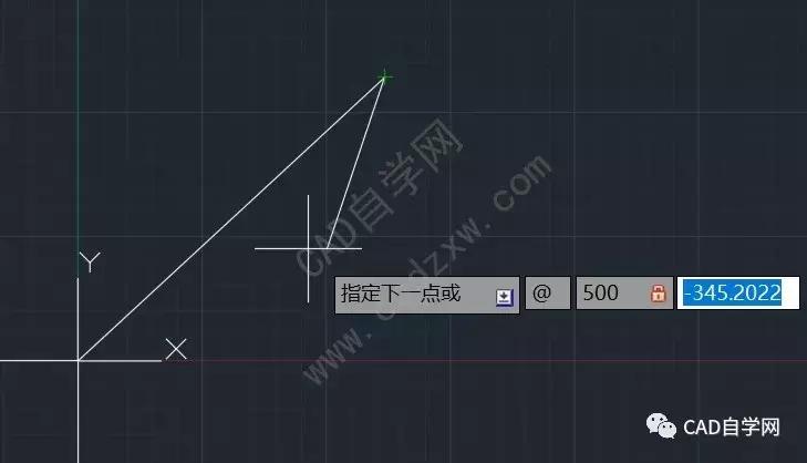 cad坐标系原点显示,cad坐标系里测量数据都是米么