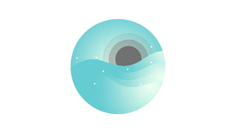 ps扁平渐变插画,ps如何将圆形彩虹变成普通渐变