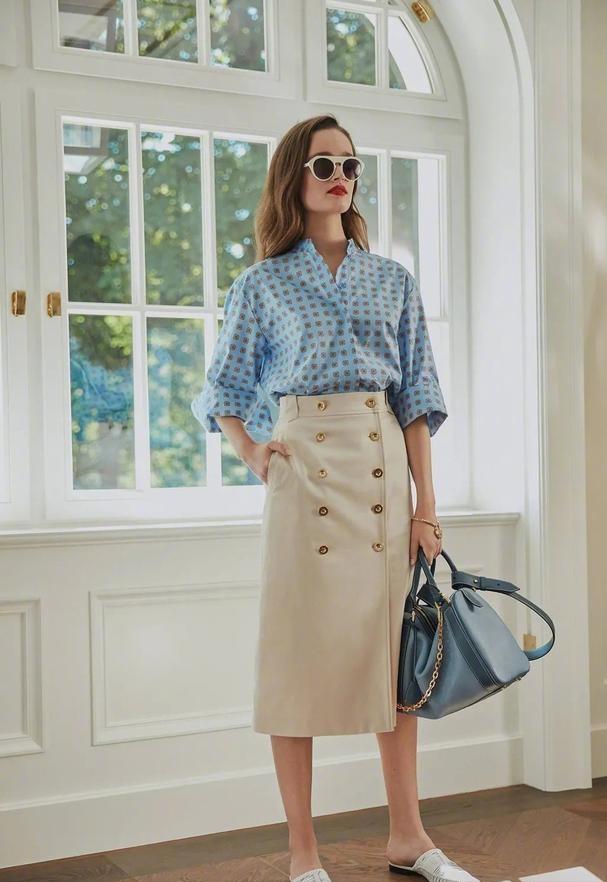 为什么你穿裙子显黑又显胖？不是因为身材不好，而是你没搭配好