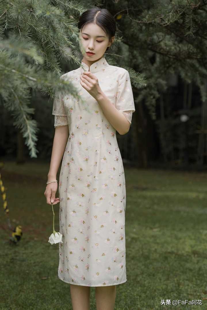 好看又气质高雅的旗袍,好看又少女的旗袍