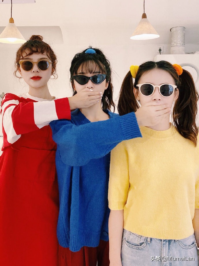 沙雕闺蜜二人合照姿势,沙雕闺蜜合照的姿势