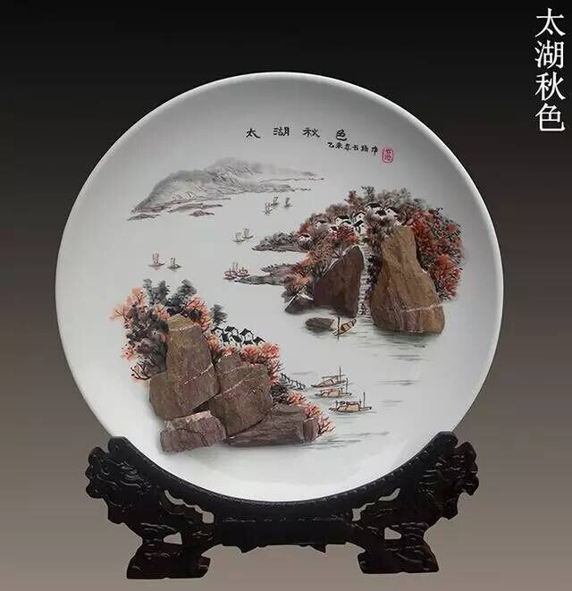 灵璧石小型盆景,灵璧石摆件纯天然观赏石