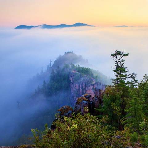 世外桃源仙游,南岔仙翁山山顶