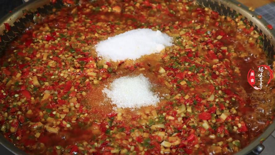 老奶奶50年做辣椒酱的秘方,经典下饭拌面夹馍酱