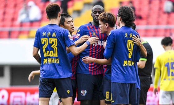 青岛黄海德比最新消息,青岛黄海青港队2019赛季冲超回顾
