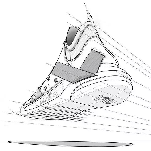 创意鞋子绘画作品,干货画画教程图片