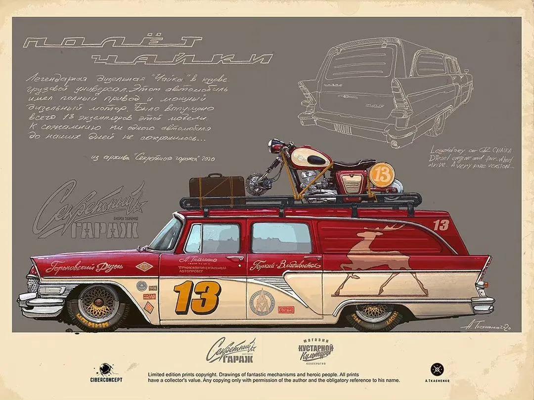 汽车插画,手绘画汽车图片大全