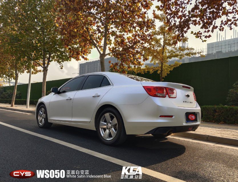 15款迈锐宝贴膜白变蓝,迈锐宝贴白变蓝改色贴膜多少钱