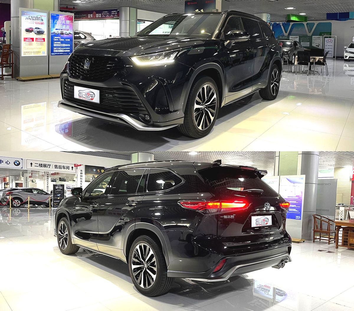 试驾丰田皇冠陆放对比汉兰达,丰田皇冠陆放和新款汉兰达