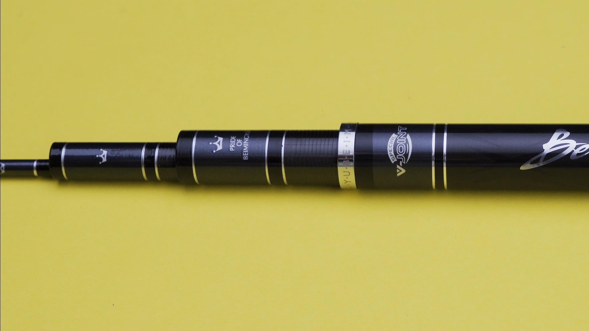 北溟鱼黑鲨二代7.2米鱼竿测评,北溟鱼黑鲨二代鱼竿测试视频