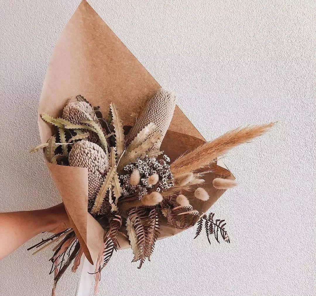 环保花束的趋势,创意环保花束