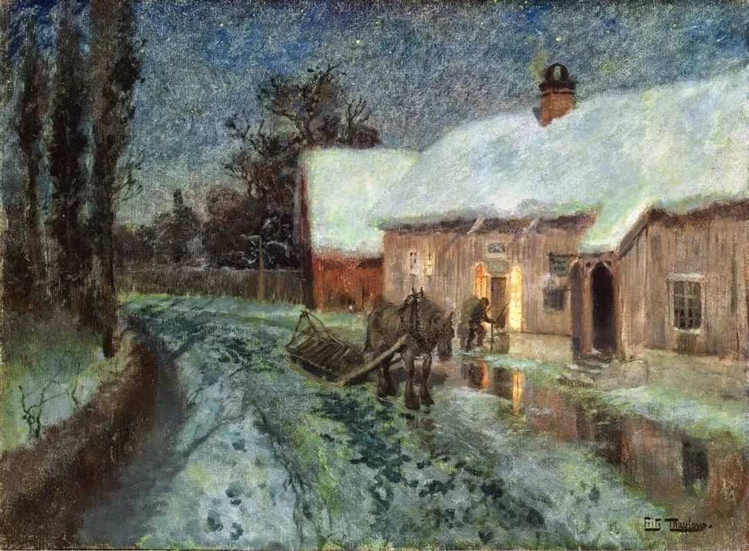 看一百遍都不觉得腻的山水,独特手法和细腻笔触的油画风景