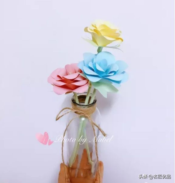 手工玫瑰怎么制作,玫瑰花手工制作白玫瑰