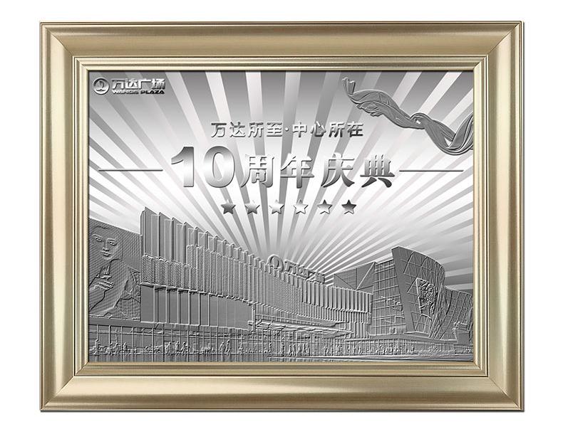 画金箔画,给画加画框多少钱