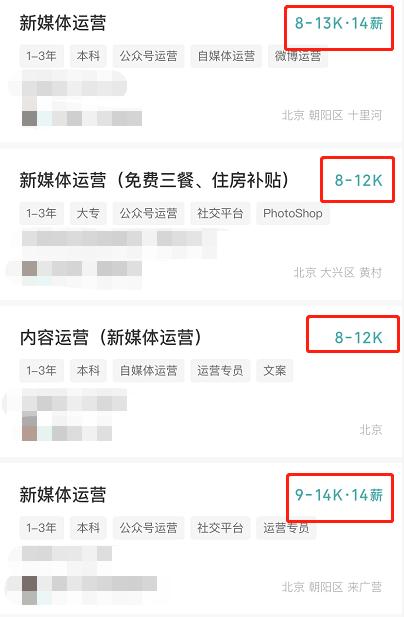 运营工资哪里高,运营岗位一般薪资多少